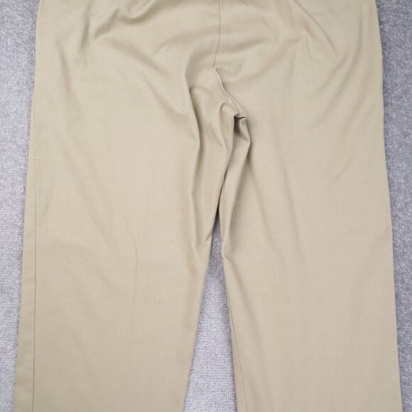 Dickies 874 Straight Leg Canvas Twill Work Pant Flat Front in Khaki Size 38X30 - Picture 11 of 13